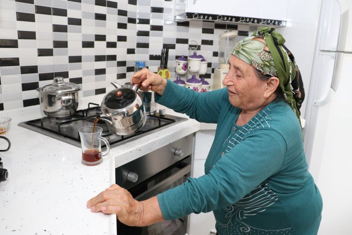 74 yaşındaki Amasyalı kadın evine doğalgaz istiyor