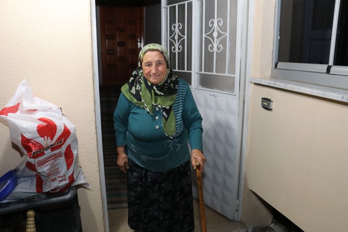 74 yaşındaki Amasyalı kadın evine doğalgaz istiyor
