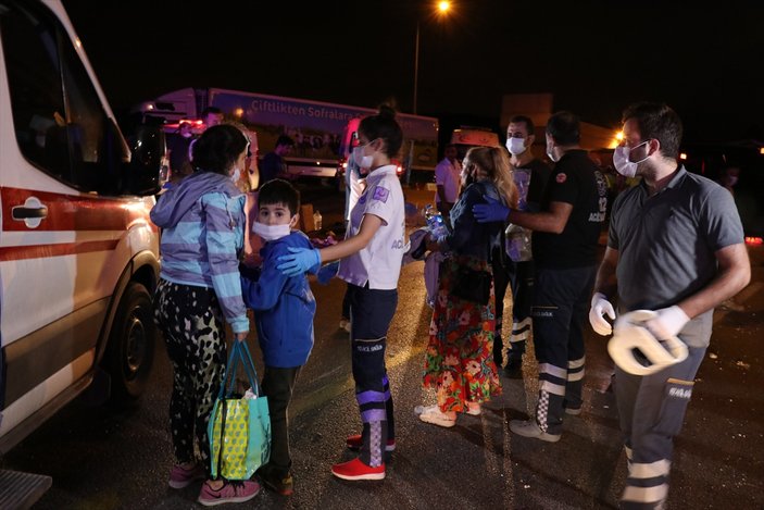 Bursa'da kaza: 1 ölü 16 yaralı