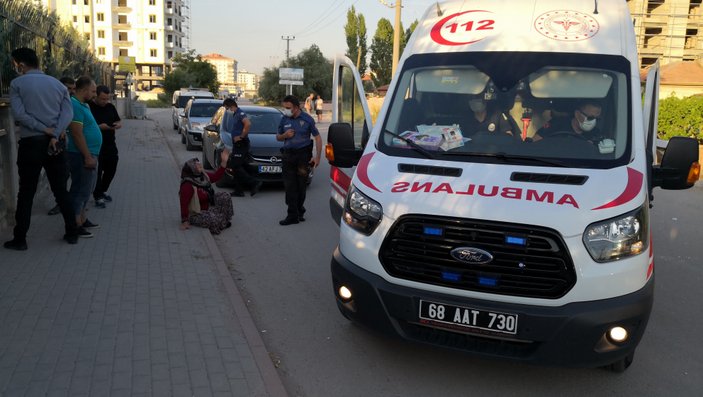 Aksaray'da annenin oğluna isyanı yürek burktu