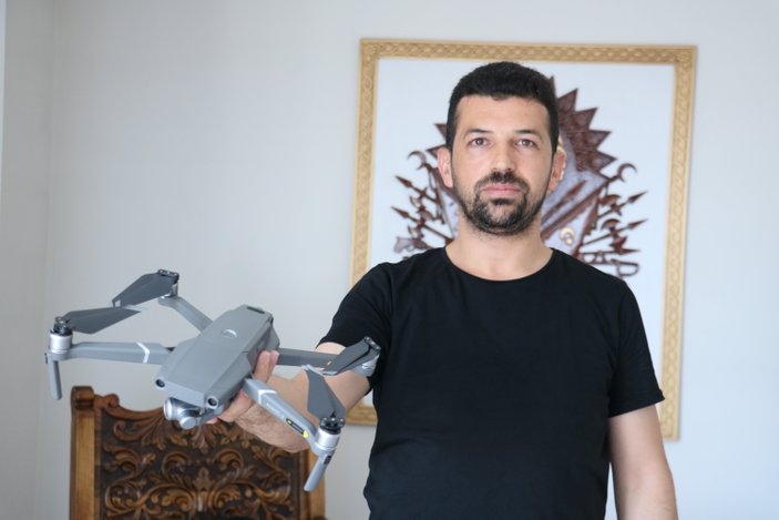 Kahramanmaraş'ta drone uçuran kişiye 8 bin lira ceza