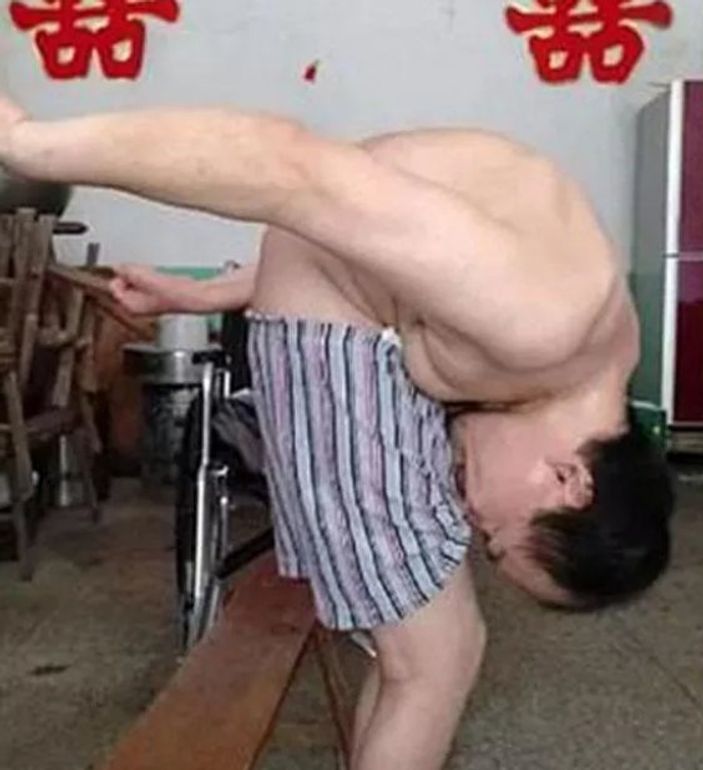 Çin'in 'katlanan adamı' sağlığına kavuştu