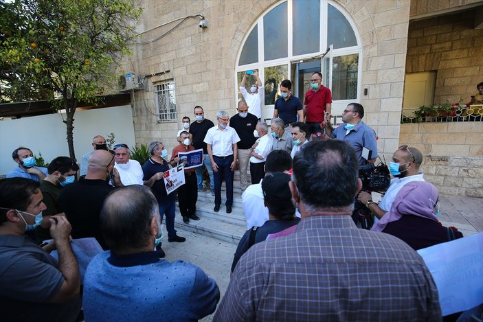 Filistinliler Kudüs'te Ayasofya'nın açılmasını destekledi