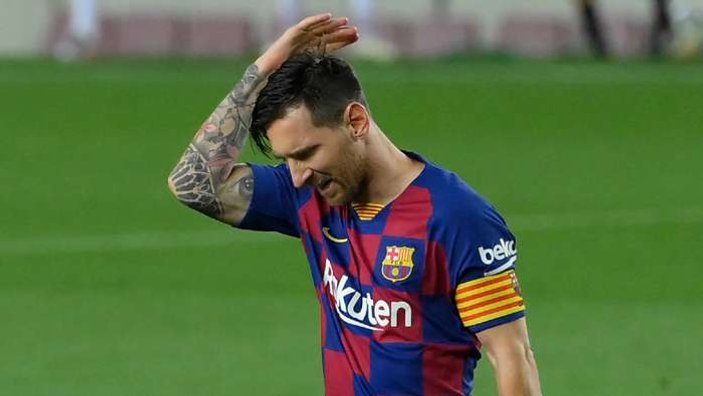 Messi: Düzensiz, zayıf ve tutkusuz bir takımdık