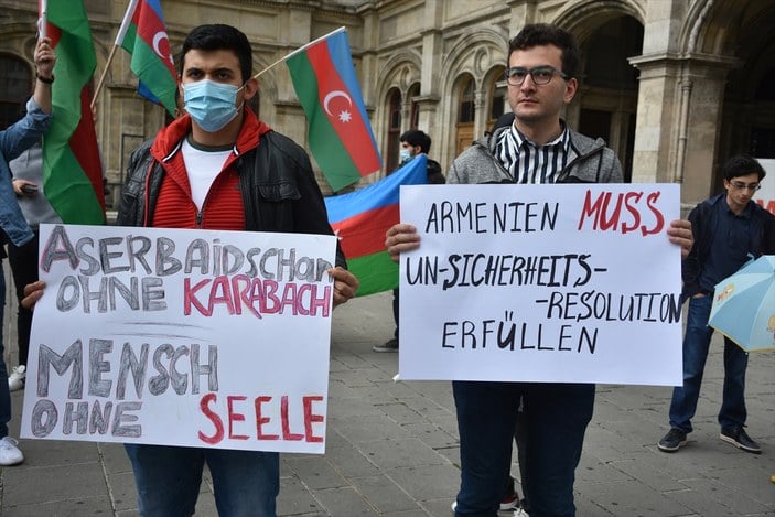 Ermeni saldırıları Avusturya'da protestolara sebep oldu