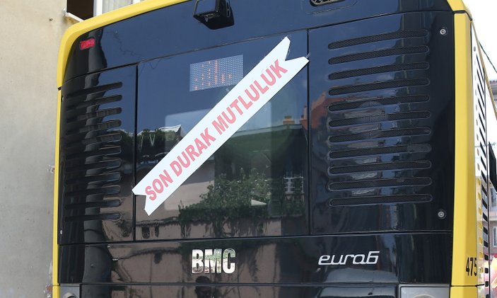 Bursa’nın ilk kadın otobüs şoförü evlendi