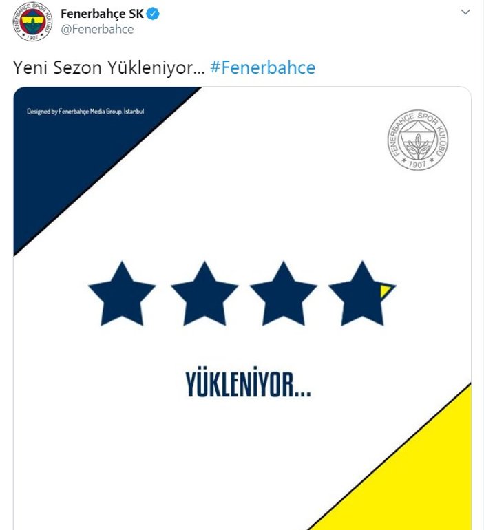 Fenerbahçe, 4. yıldızı bu sezon da takamadı