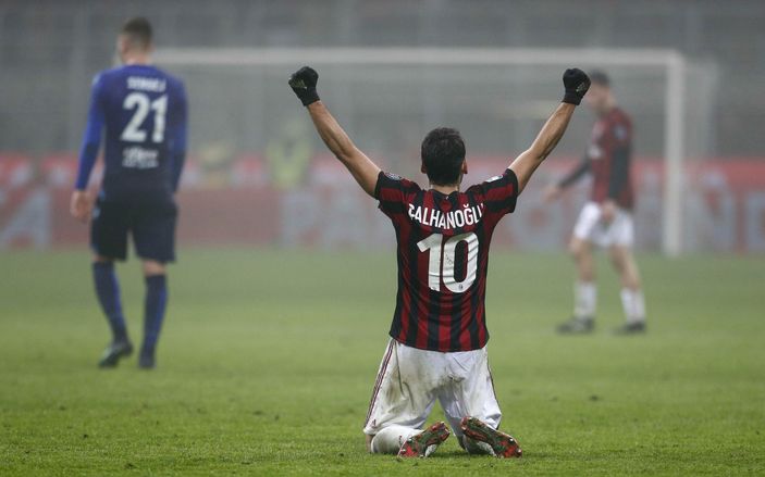 Hakan Çalhanoğlu'ndan 1 gol 1 asist
