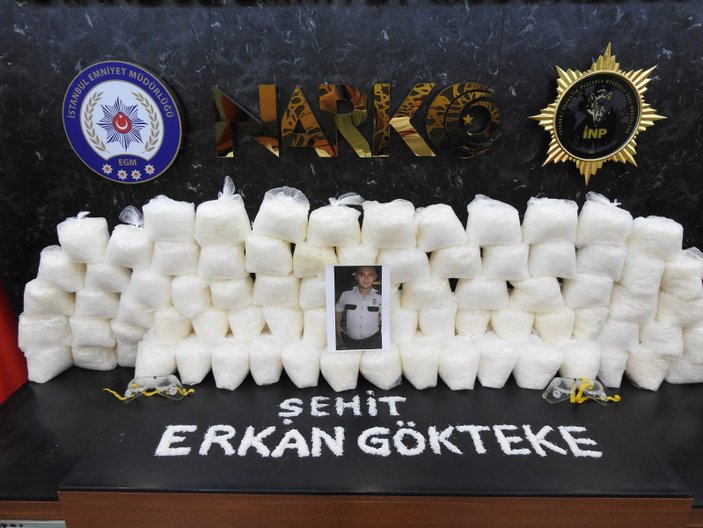 İstanbul'da narkotik operasyona şehit polisin adı verildi