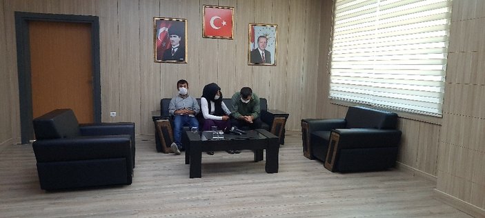 Mardin'de teslim olan terörist ailesi ile buluşturuldu