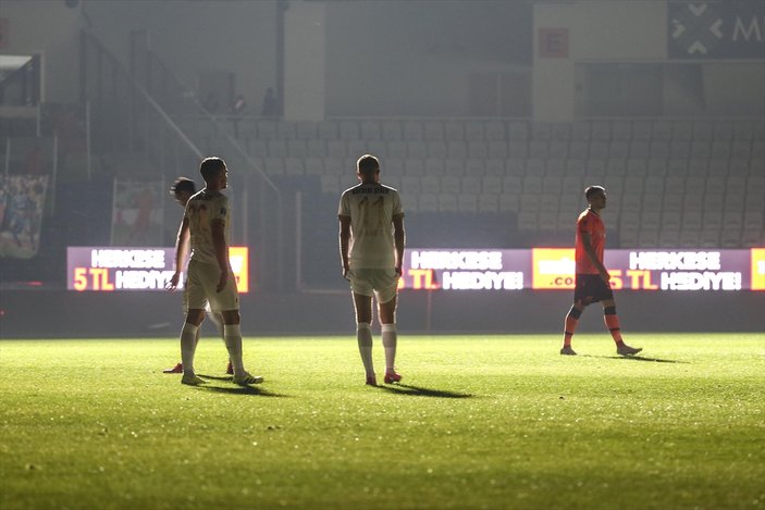 Başakşehir maçındaki elektrik kesintisinin sebebi bulundu