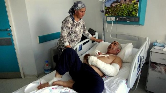 Muğla'da sayaç okuyan görevliye pitbull saldırısı