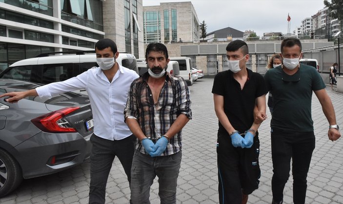 Samsun'da 2 polisi darbettiği iddia edilen aile yakalandı