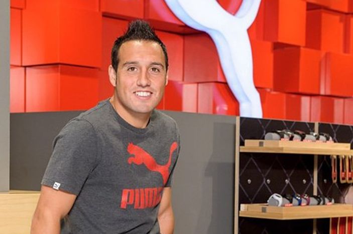 Santi Cazorla, Xavi'nin öğrencisi oldu