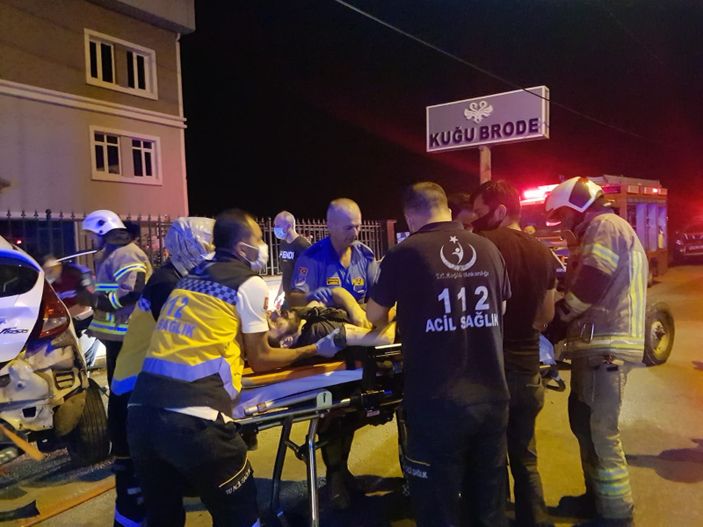 i Bursa'da trafik kazasında 3 kişi öldü, 1 kişi yaralandı