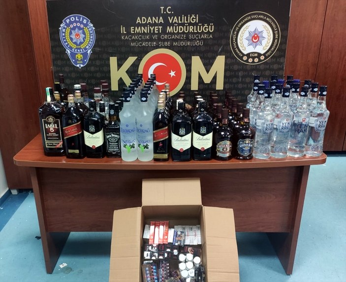 Adana'da kaçakçılık operasyonu: 8 gözaltı