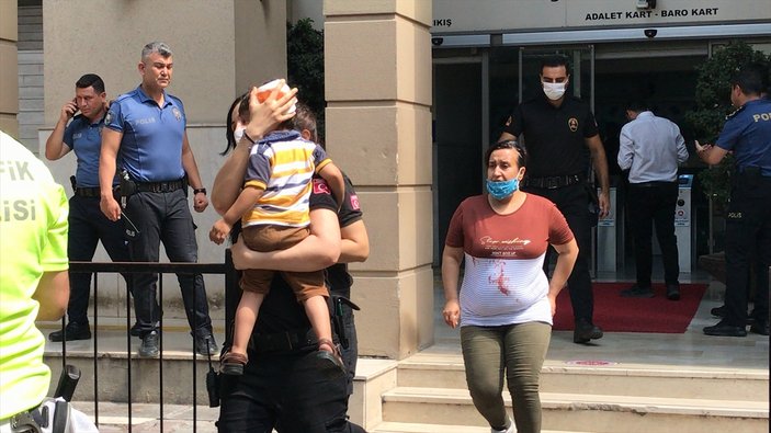 Adana Adliyesi'nde silahlı çatışma: 3'ü çocuk 6 yaralı