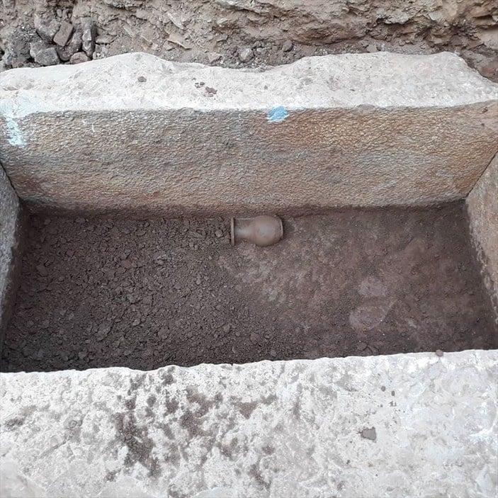 Muğla'da 2 bin 400 yıllık mezar kalıntıları bulundu