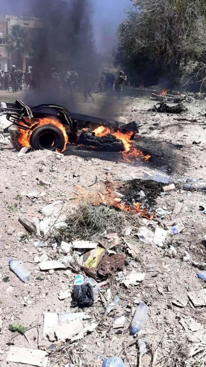 Resulayn'da bombalı saldırı: 1 ölü, 14 yaralı