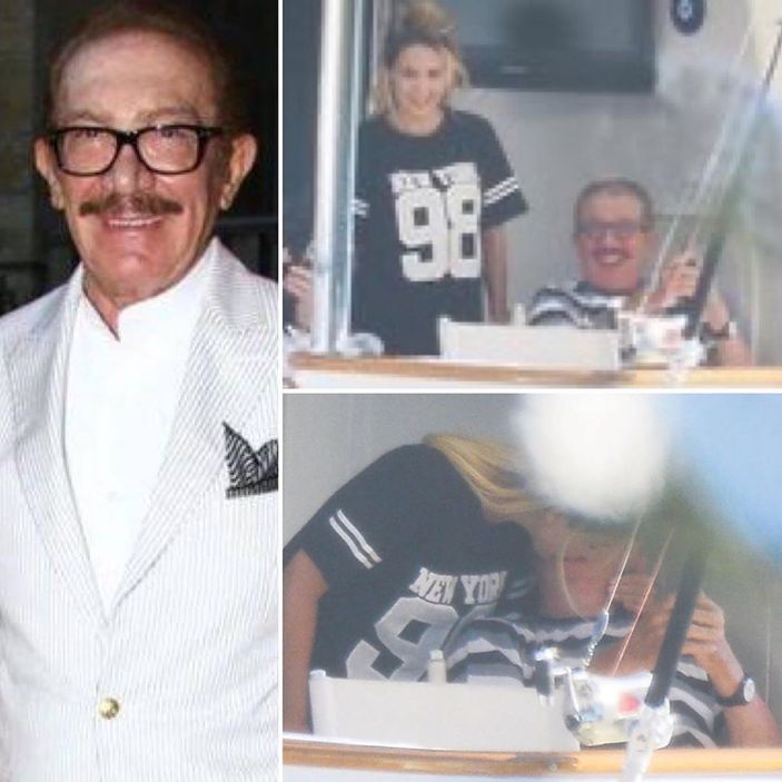 Kemal Gülman, boşanma avukatıyla tatilde