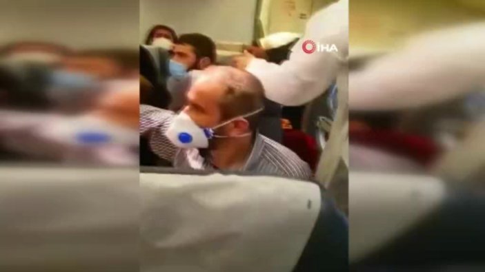 İran'a ait yolcu uçağını taciz ettiler