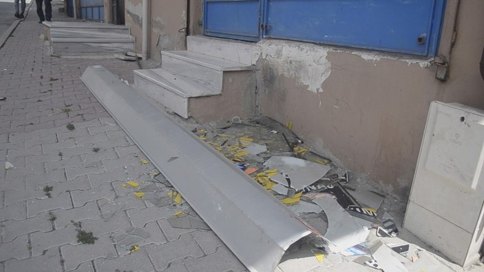 Arnavutköy’deki atölyenin havalandırması patladı