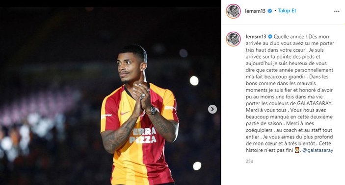 Lemina'dan veda: Bu hikaye bitmedi