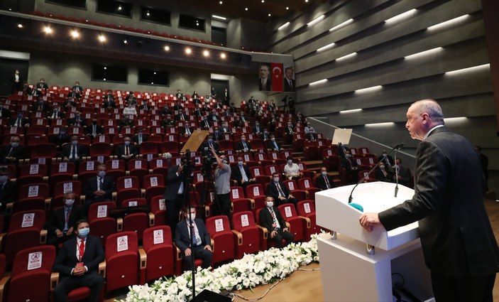 Erdoğan, MİT'in yeni binasının açılışında konuştu