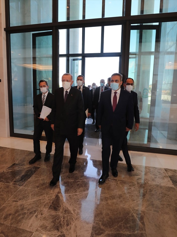 Erdoğan, MİT'in yeni binasının açılışında konuştu