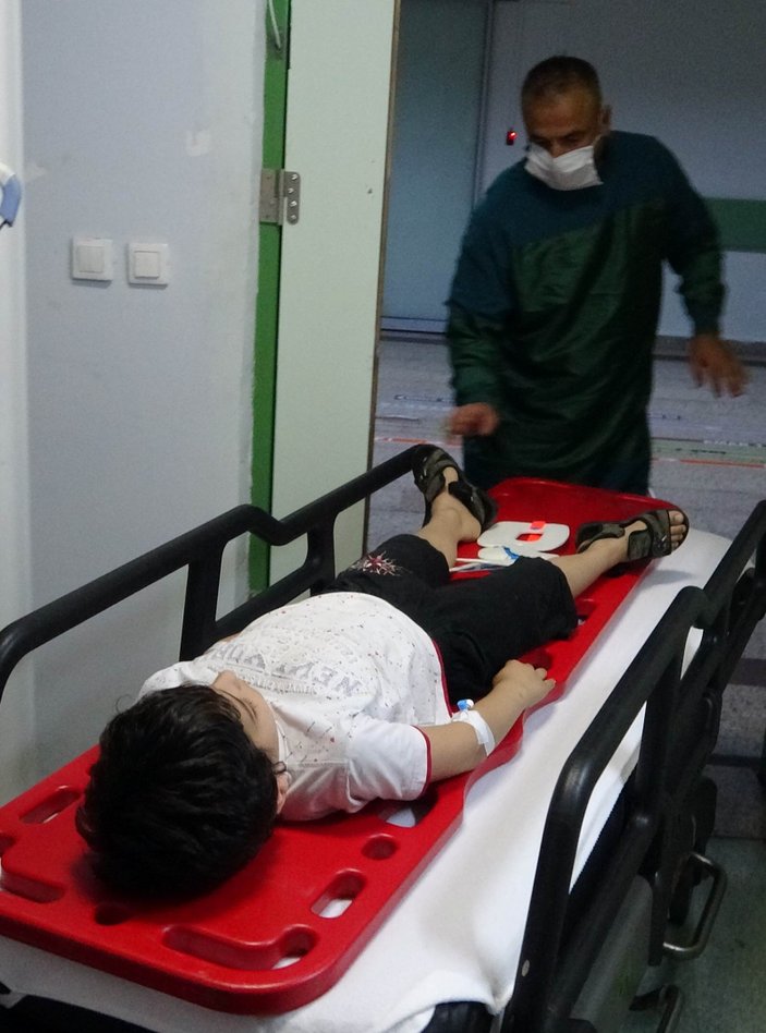 Samsun'da balkondan düşen çocuk ölümden döndü