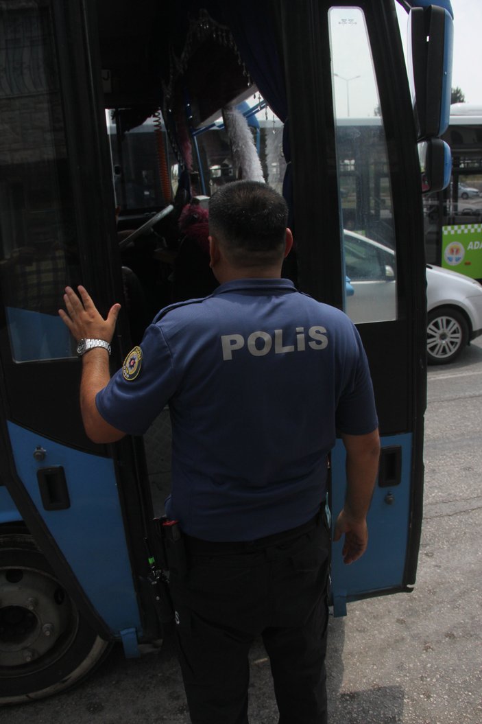Adana'da teste götürülen kadın mahkumu kocası kaçırdı