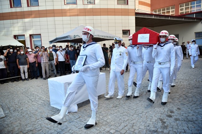Mersin'de şehit olan 4 asker için tören düzenlendi