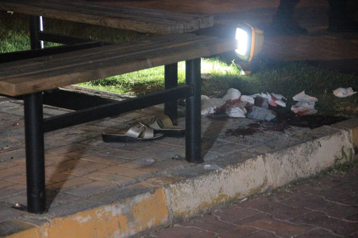 i Şanlıurfa'da bir kişi parkta saldırıya uğradı