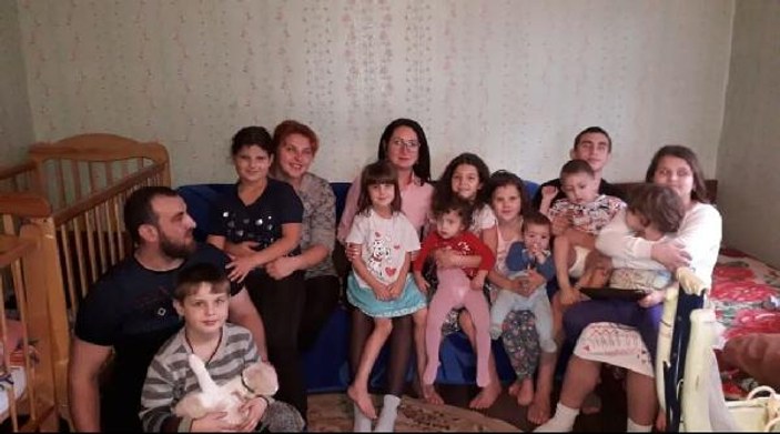 Rusya’da 32 yaşındaki kadın 12’nci kez anne oldu