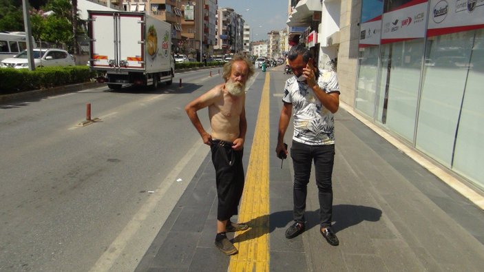 Antalya'da sürücüleri taciz eden adam, zor anlar yaşattı