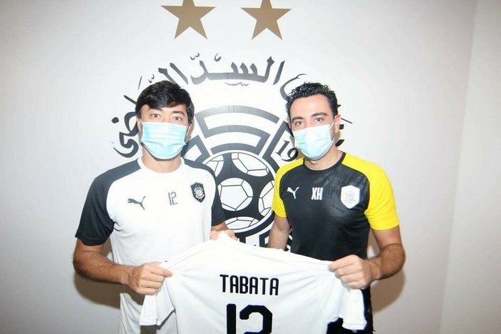 39 yaşındaki Tabata, Xavi'nin takımına transfer oldu