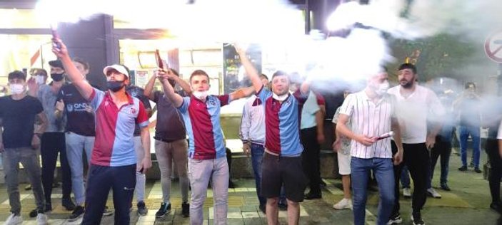 Trabzon'da kupa coşkusu