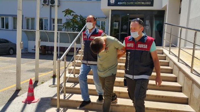 Bursa'da konteynerı ikinci kez çalan hırsız tutuklandı