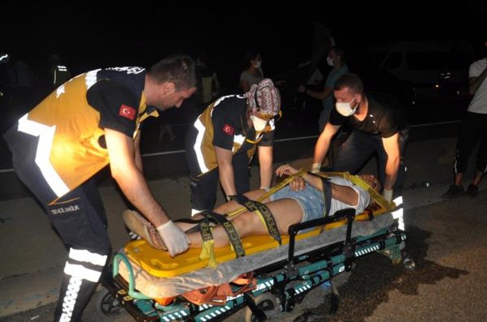 Tekirdağ'da zincirleme kaza: 2 yaralı