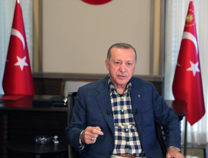 Cumhurbaşkanı Erdoğan, Kazak ve Tacik liderlerle görüştü