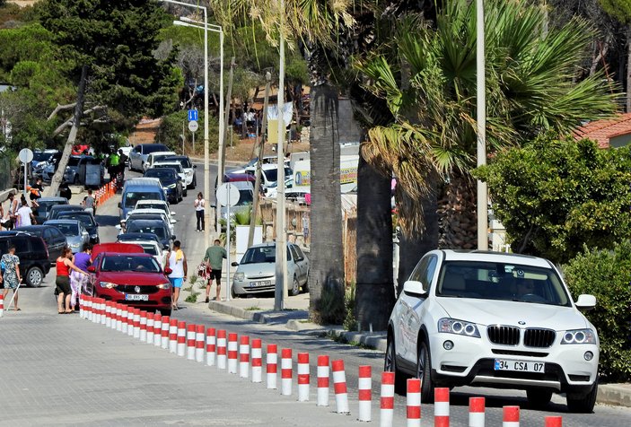 İzmir'de bayram tatili yoğunluğu