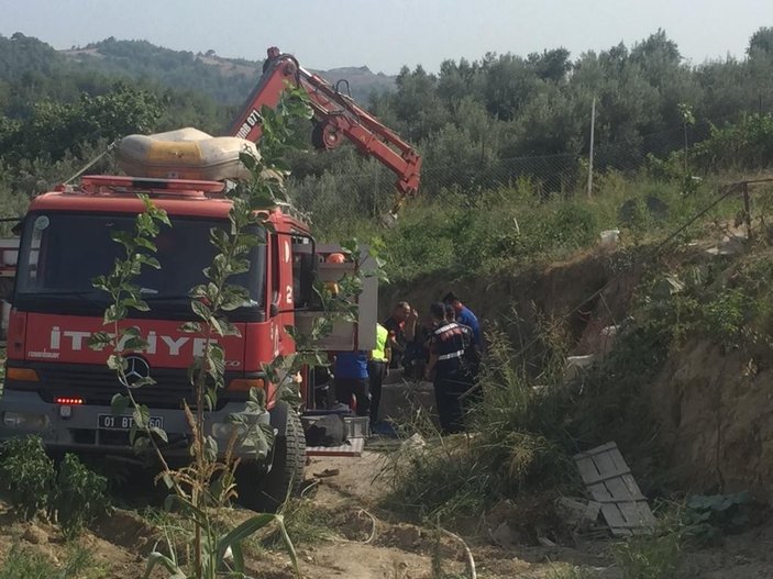Adana'da su kuyusuna giren 4 kişi hayatını kaybetti