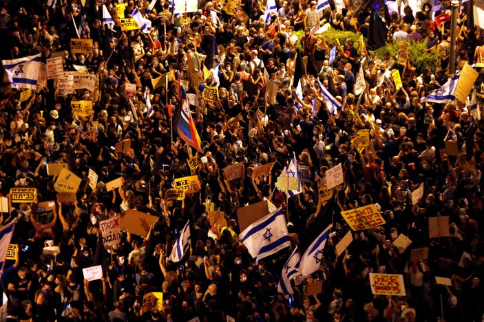 Yair Netanyahu, göstericileri uzaylılara benzetti