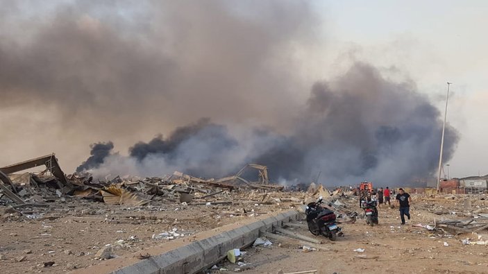 İsrail: Beyrut'taki patlamayla ilgimiz yok