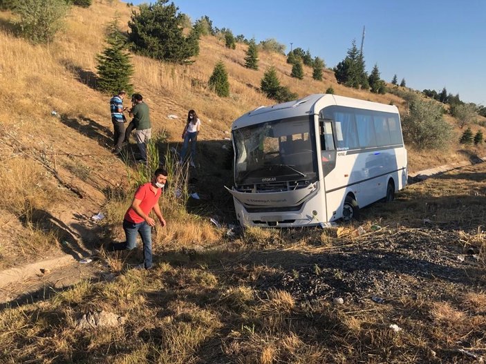 Ankara'da otobüs ASELSAN personelini taşıyan araca çarptı