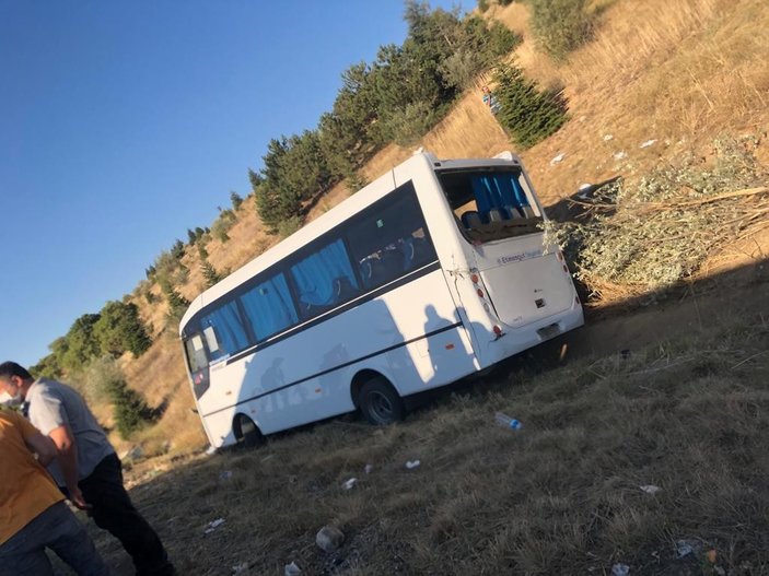 Ankara'da otobüs ASELSAN personelini taşıyan araca çarptı