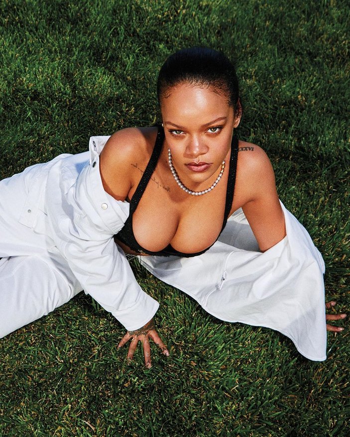 Rihanna’nın çöp atarken çekilen pozları olay oldu