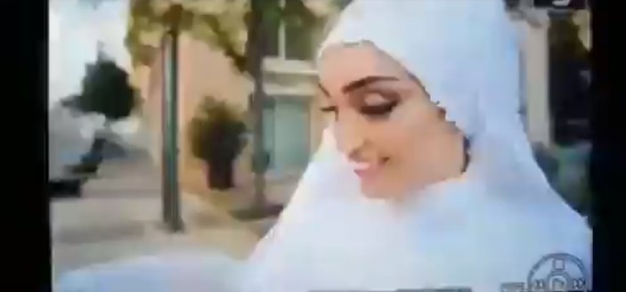 Beyrut'ta çiftin düğün çekimleri sırasında patlama oldu