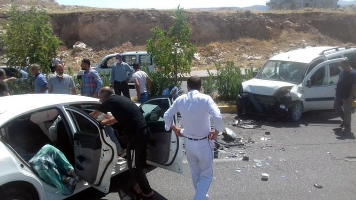 Siirt’te trafik kazası: 4 yaralı