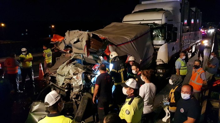 Kocaeli'de kaza: 1 ölü 2 yaralı